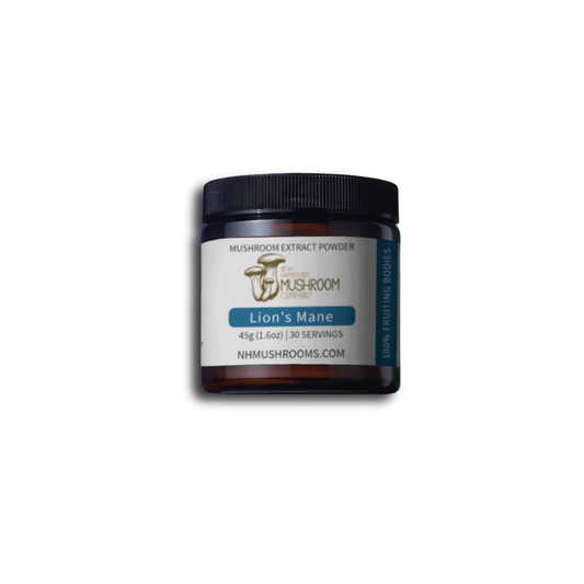 Lion’s Mane Mushroom Powder – 100% Fruiting Body Extract
