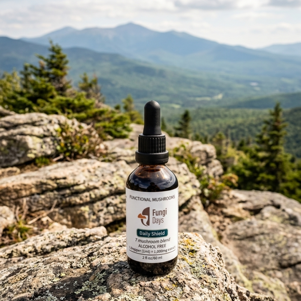 All in One Mushroom Tincture – 7 Mushroom Blend for Daily Support