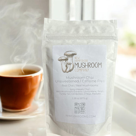 Mushroom Chai Unsweetened/ Caffeine Free