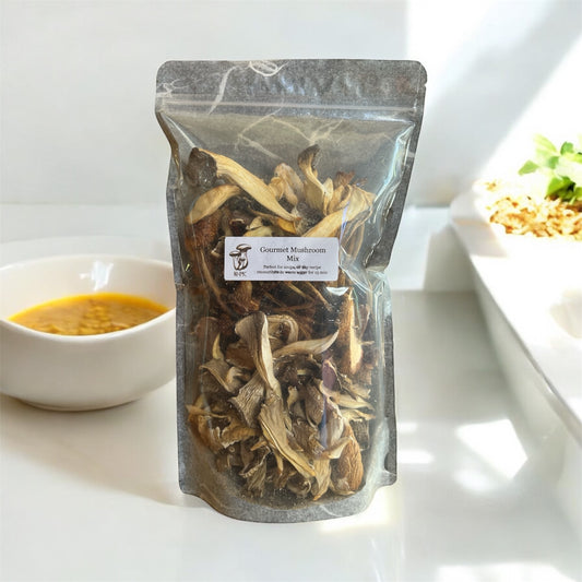 dried mushrooms 3 oz blue oyster black pearl chestnut mushroom